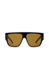 St Agni Linea Oversized Sunglasses In Brown