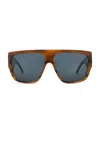 St Agni Linea Oversized Sunglasses In Brown