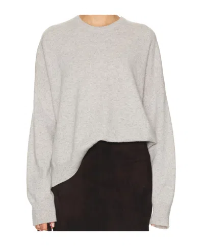 St Agni Long-sleeved Knitwear In Gray