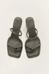 St Agni Loop Heel In Smokey Olive