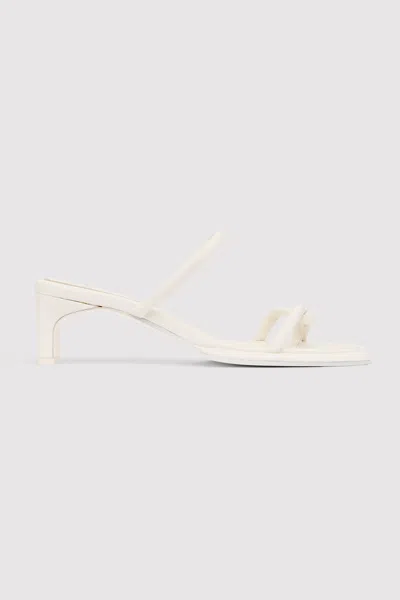 St Agni Loop Heel In White