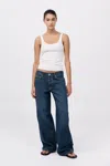 St Agni Low Rise Jeans In Indigo