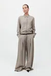 St Agni Melange Double Loop Pants In Rye