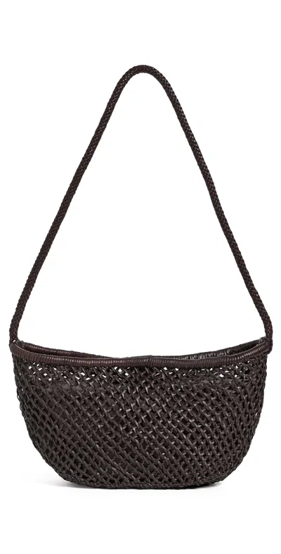 St Agni Mesh Crescent Bag Coffee