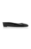 St Agni St. Agni Micro Wedge Slipper In Black