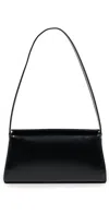 St Agni Mini Baguette Shoulder Bag Black In Black