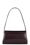 St Agni Mini Baguette Shoulder Bag In Bordeaux