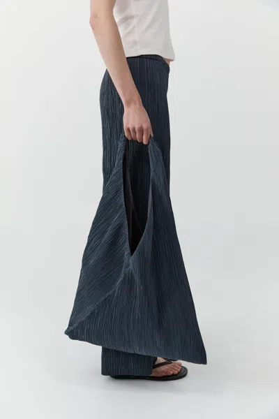 St Agni Mini Pleat Bag In Black