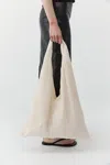 St Agni Mini Pleat Bag In Neutral