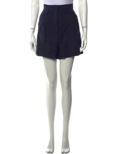 Pre-owned St Agni Mini Shorts In Blue