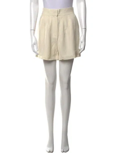 Pre-owned St Agni Mini Shorts W/ Tags In Neutrals