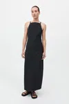 St Agni Minimal Bias Dress In Black
