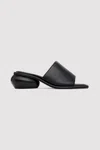 St Agni Minimal Dome Heel In Black
