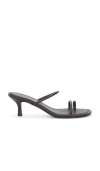 St Agni Minimal Strap Heel In Black