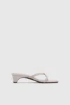 St Agni Multi Strap Heel In White