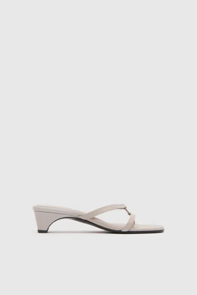 St Agni Multi Strap Heel In White
