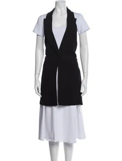 Pre-owned St Agni Nylon Vest In Black