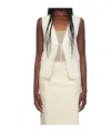St Agni Off-white Rouleau Vest