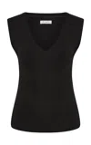 St Agni Organic Cotton 90s Top In Black