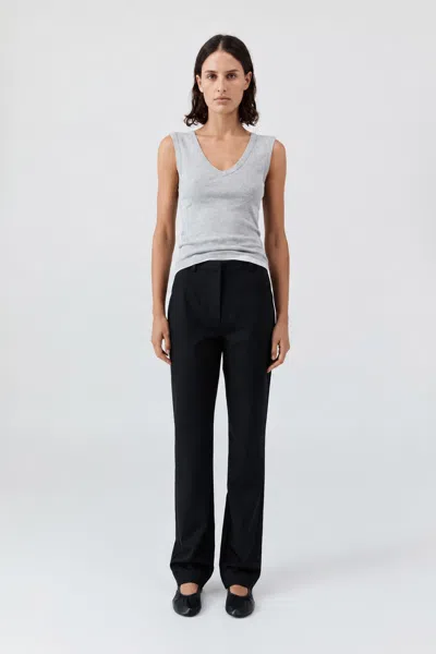 St Agni Organic Cotton 90s Top In Gray