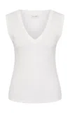 St Agni Organic Cotton 90s Top In White