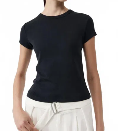 St Agni Organic Cotton Baby Tee In Jet Black