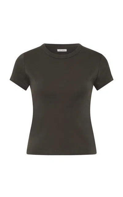 St Agni St. Agni Organic Cotton Baby Tee In Olive