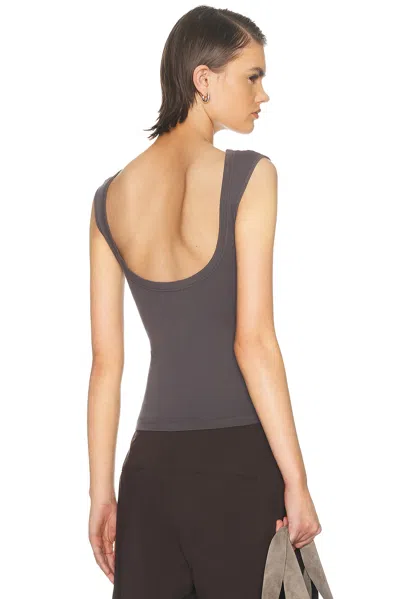 St Agni Organic Cotton Ballerina Top In Black