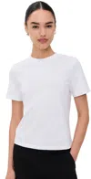 St Agni Organic Cotton Classic Tee White In White