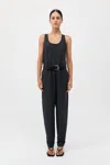 St Agni Organic Cotton Jumpsuit In Black