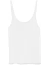 St Agni Layered Lyocell Tank Top In Grey