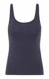 St Agni Organic Cotton Slim Scoop Tank