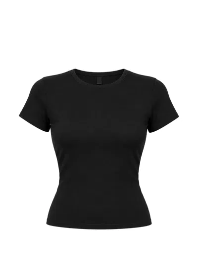St Agni Organic Cotton T-shirt In Black