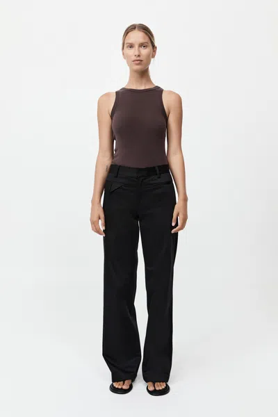 St Agni Origami Pocket Trousers In Black