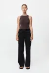 St Agni Origami Pocket Trousers In Black