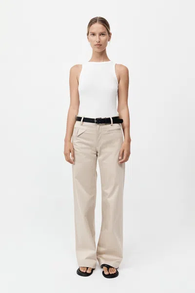 St Agni Origami Pocket Trousers In Gold