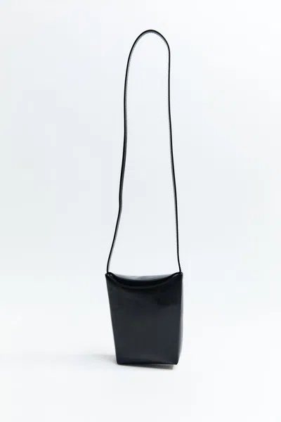 St Agni Origami Sling Pouch In Black