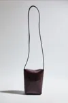 St Agni Origami Sling Pouch In Burgundy
