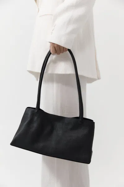 St Agni Origami Tote In Black