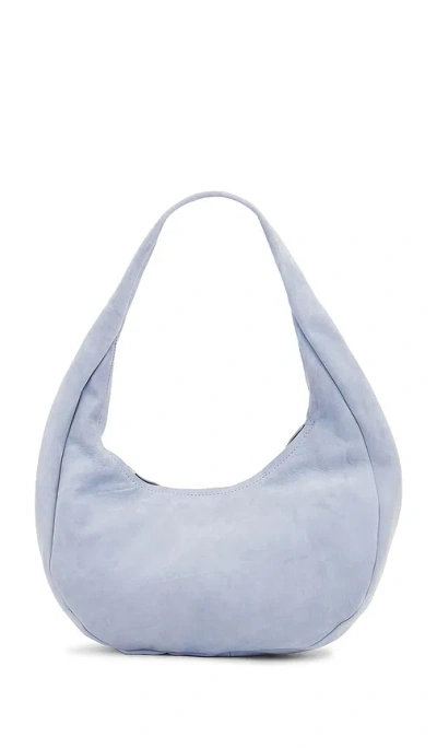 St Agni Oval Mini Bag In Baby Blue