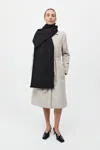 St Agni Padded Scarf In Black
