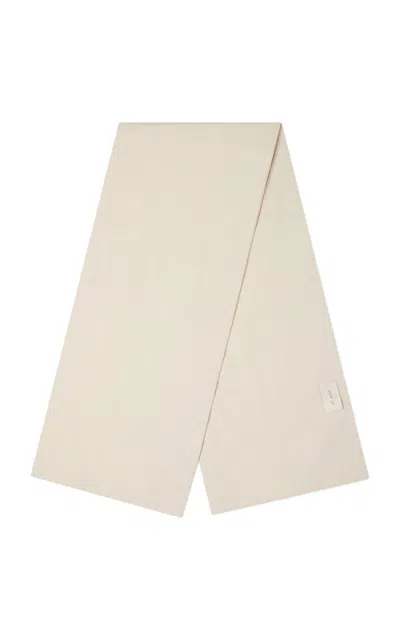 St Agni Padded Scarf In White