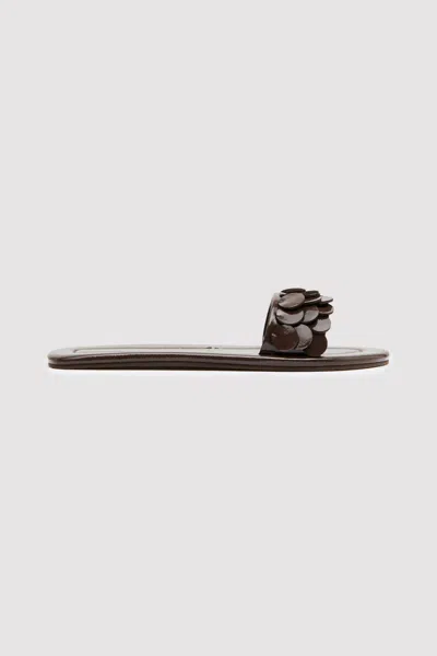 St Agni Paillette Slide In Brown