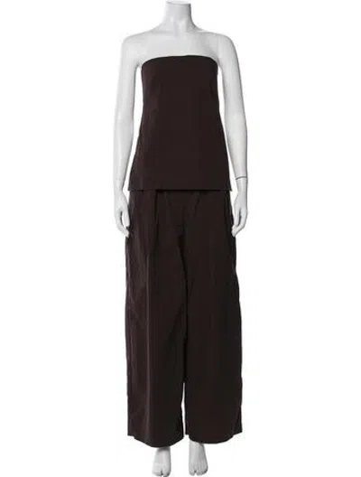 Pre-owned St Agni Pant Set In Brown