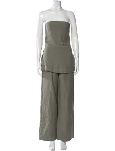 Pre-owned St Agni Pant Set In Green