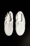 St Agni Perforated Ballet Flat In Tofu