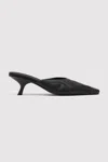 St Agni Perforated Heel In Black