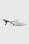 St Agni Perforated Heel In White
