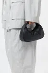 St Agni Perforated Mini Bon Bon Bag In Black