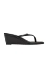 St Agni Petit Belt Thong Wedge